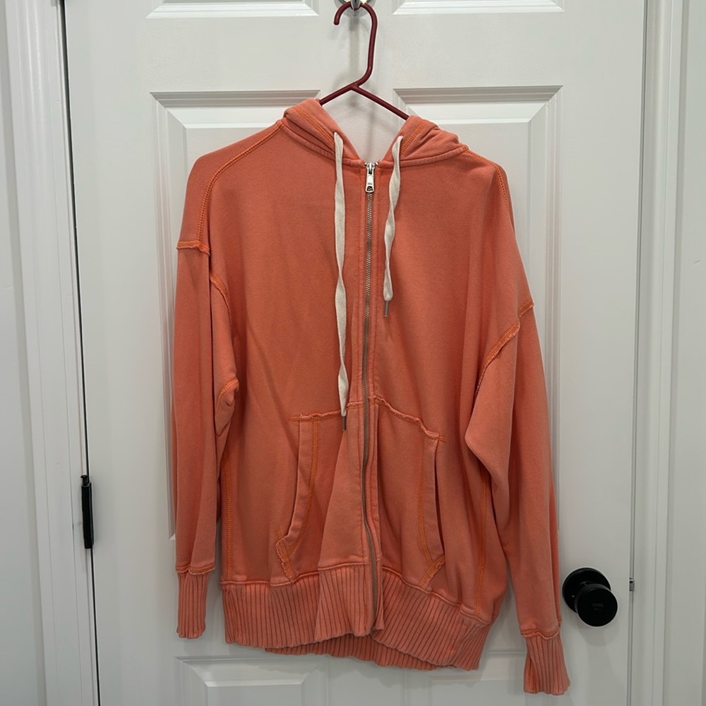Aerie Oversized Full Zip Sweatshirt